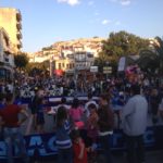 επιτραπέζια αντισφαίριση-λευκή νύχτα