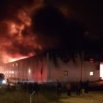 Φωτιά στις αποθήκες καπνών Μισσιριάν