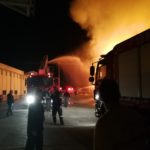 Φωτιά στις αποθήκες καπνών Μισσιριάν