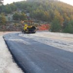 ασφαλτόστρωση δρόμου