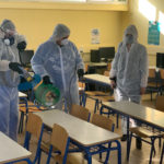 απολύμανση σχολείου