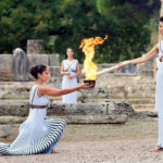 ολυμπιακή φλόγα ολυμπία