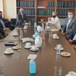 Από την παρουσίαση του project της Energean για την Υπόγεια Αποθήκη Φυσικού Αερίου στους κ.κ. Φάνον και Φραγκογιάννη και στη συνοδεία τους