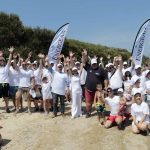 Από την εκδήλωση καθαρισμού παραλίας για την Παγκόσμια Ημέρα Περιβάλλοντος