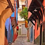 Kavala,Town,,Macedonia,,Greece,-october,23,,2012.,Beautiful,,Colorful,Old