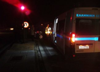 Έγινε θανατηφόρο τροχαίο ατύχημα στην ε.ο. Αμφίπολης-Καβάλας