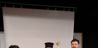 Οι εργαζόμενοι στην Π.Ε. Καβάλας έκοψαν βασιλόπιτα για τελευταία φορά στο αμφιθέατρο, πριν από την (ριζική) ανακαίνισή του