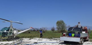 Γίνονται ψεκασμοί από αέρος και επίγειοι, για την καταπολέμηση των κουνουπιών