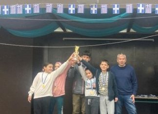 Η σκακιστική ομάδα του 2ου δημοτικού σχολείου Καβάλας αναδείχτηκε πρωταθλήτρια Ανατολικής Μακεδονίας-Θράκης!