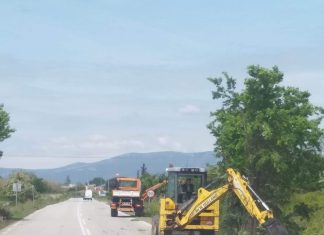 Η Π.Ε. Καβάλας καθαρίζει και βελτιώνει το οδικό δίκτυο στην ανατολική πλευρά του Νομού