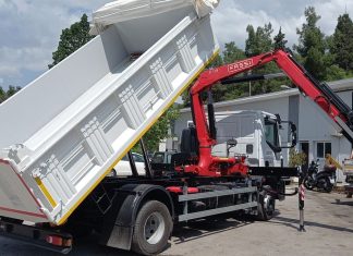 Το καινούργιο όχημα με αρπάγη του Δήμου Καβάλας