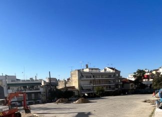 Ο Μάκης Παπαδόπουλος θα επιταχύνει το έργο στην αυλή του 11ου δημοτικού σχολείου Ποταμουδίων