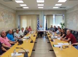 Ο Χρ. Μέτιος ζήτησε να δοθεί προτεραιότητα στα αντιπλημμυρικά έργα