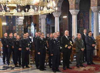 Οι αστυνομικοί τίμησαν τον προστάτη του Σώματος άγιο Αρτέμιο