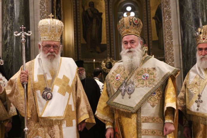 ΧΕΙΡΟΤΟΝΙΑ ΤΟΥ ΝΕΟΥ ΕΠΙΣΚΟΠΟΥ ΘΕΣΠΙΩΝ ΠΑΥΛΟΥ(ΧΡΗΣΤΟΣ ΜΠΟΝΗΣ-ΑΡΧΙΕΠΙΣΚΟΠΗ ΑΘΗΝΩΝ