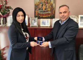 Ο Λευτέρης Κυριακίδης ευχαρίστησε την Μαρία Πολυμέρου για την άψογη και αγαστή συνεργασία που είχαν