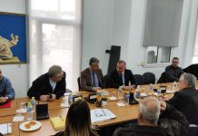 Η πρώτη σύσκεψη στην Θάσο με περιφερειάρχη τον Χρ. Τοψίδη