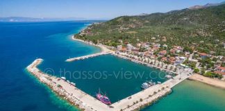 Διαβρώθηκε ο λιμενοβραχίονας στο αλιευτικό καταφύγιο της Σκάλας Καλλιράχης