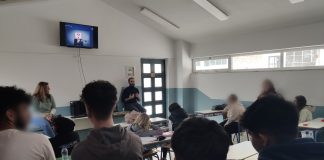 Στο 5ο ΓΕ.Λ. Καβάλας: Έγινε ομιλία για τα προγράμματα κινητικότητας, τις ευρωεκλογές και τις δυνατότητες σπουδών στην Ε.Ε.