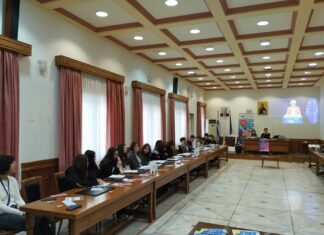 Μαθητές από το 2ο Γυμνάσιο Καβάλας, το IES Eduardo Primo Marques και το Goethe Schule Hamburg έγιναν «ευρωβουλευτές»!