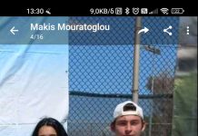 Η Ελ. Χατζηαβραάμ και ο Κ. Μουράτογλου, το «ζευγάρι» από την Καβάλα που κατέλαβε την 3η θέση στο πανελλήνιο σχολικό πρωτάθλημα αντισφαίρισης