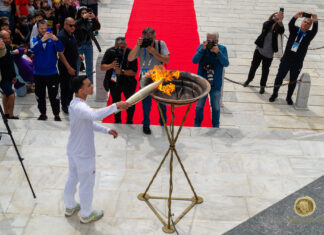 Η Ολυμπιακή φλόγα «φώτισε» και την Καβάλα!