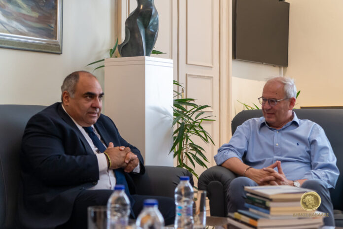 μουριάδης με πρέσβη κύπρου