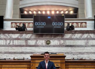 Ο Καβαλιώτης μαθητής, Αντ. Φουντούκος, συμμετείχε στην συνέλευση της Βουλής των εφήβων