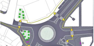 Δεν είναι το πιο δύσκολο σημείο μέσα στην πόλη, για τα αστικά λεωφορεία, ο κόμβος μπροστά από το παλιό δικαστικό μέγαρο