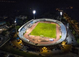 Θα αντικατασταθούν 136 λαμπτήρες στους πυλώνες φωτισμού του σταδίου «Ανθή Καραγιάννη»