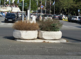 Ξεράθηκαν τα φυτά στην ζαρντινιέρα