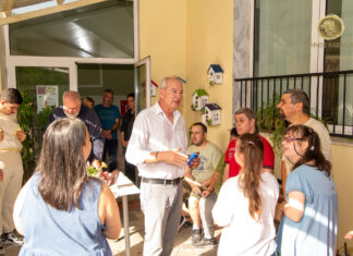 Ο δήμαρχος υποσχέθηκε συνεχή στήριξη του ΚΔΑΠ-ΑμεΑ Δήμου Καβάλας