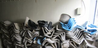 Να δοθούν για ανακύκλωση τα σπασμένα και παλιά καθίσματα του σταδίου «Ανθή Καραγιάννη»