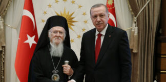 Ο οικουμενικός πατριάρχης παρακάλεσε τον “σουλτάνο” να προστατέψει τους χριστιανούς στην Συρία!