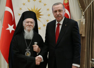 Ο οικουμενικός πατριάρχης παρακάλεσε τον “σουλτάνο” να προστατέψει τους χριστιανούς στην Συρία!