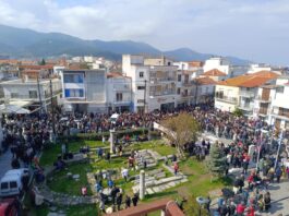 Η Θάσος «ένωσε την φωνή» των κατοίκων της με την υπόλοιπη Ελλάδα, για το δυστύχημα στα Τέμπη