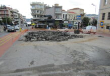 Τα ασφαλιστικά μέτρα έλλειπαν, για να σταματήσει το έργο στην οδό Κουντουριώτου!