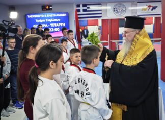Με αγιασμό άρχισε η αγωνιστική και προπονητική χρονιά στον Α.Σ. ΤΑΕΚΒΟΝΤΟ Καβάλας