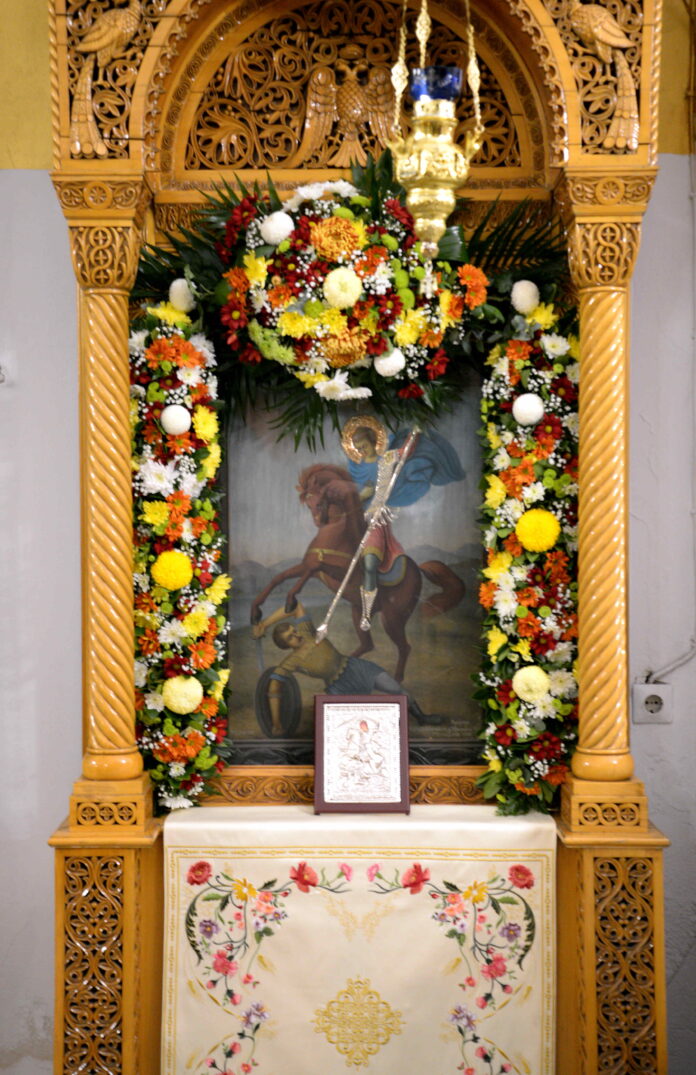 εικόνα αγίου δημητρίου