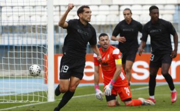 Ο Α.Ο.Κ. δεν «χάρηκε» πολύ την ισοφάριση από τον Γ. Σταμούλη, η Athens Καλλιθέα σκόραρε αμέσως και πήρε την νίκη με σκορ 2-1