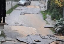 Το πέρασμα του καιρικού φαινομένου Adel από την Θάσο προκάλεσε ζημιά και σε σπίτια