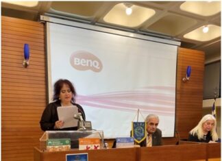 Η Θάσια ποιήτρια, Ανδρ. Διαμαντοπούλου, μίλησε στην ημερίδα «Γλώσσα μας έδωσαν ελληνική», της Ένωσης Λογοτεχνών Βορείου Ελλάδας