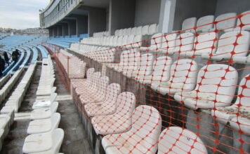 Αποκλείστηκαν θέσεις κάτω από τα θεωρεία των δημοσιογράφων στο στάδιο «Ανθή Καραγιάννη»