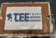 Ήταν άψογη η διοργάνωση κοπής της βασιλόπιτας του Τ.Ε.Ε. Ανατολικής Μακεδονίας