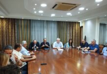 Έγινε συζήτηση στο Διοικητήριο Π.Ε. Καβάλας, για τον περονόσπορο στα αμπέλια του Δήμου Παγγαίου