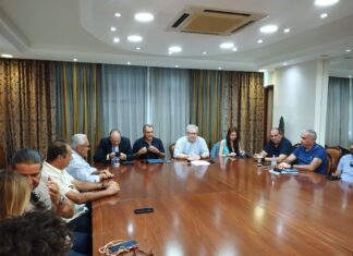 Έγινε συζήτηση στο Διοικητήριο Π.Ε. Καβάλας, για τον περονόσπορο στα αμπέλια του Δήμου Παγγαίου