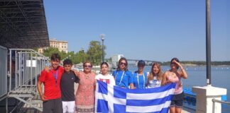 Μαθητές και μαθήτριες από την Καβάλα παρακολούθησαν αθλήματα στους Μεσογειακούς αγώνες στον Τάραντα