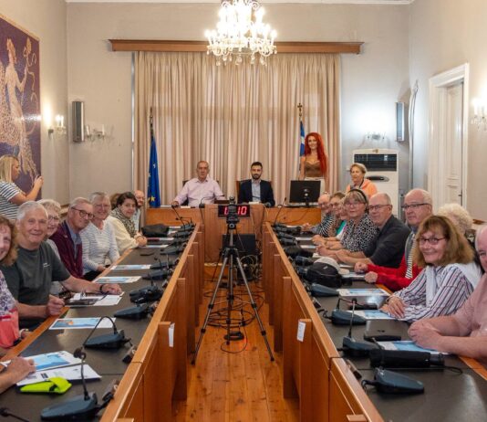 Ποιοι ήταν οι επισκέπτες από την Νυρεμβέργη, που τους υποδέχτηκαν ο αντιδήμαρχος πρασίνου, περιβάλλοντος, καθημερινότητας και ο πρόεδρος του δημοτικού συμβουλίου;