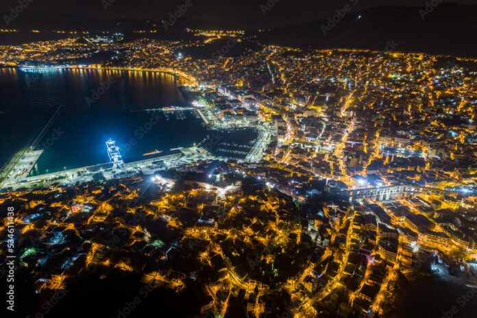 aerial view of kavala